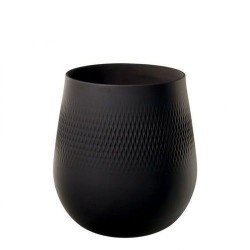 Ваза Carre 22,5 см Manufacture Collier Noir Villeroy & Boch